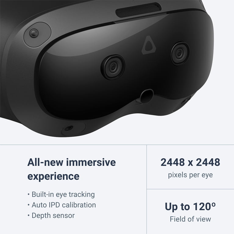 HTC VIVE Focus Vision VR Headset with Controllers, Business