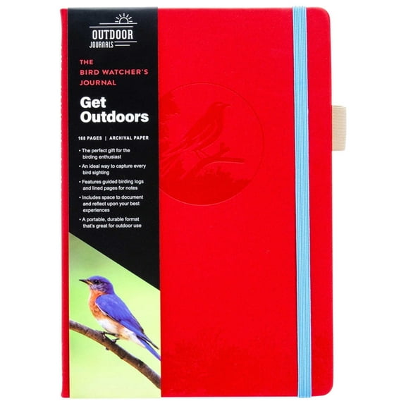 Outdoor Journals The Bird Watcher's Journal (Birding Log Book; Birding Field Diary; Birder Gifts), (Paperback)