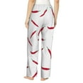 thumbnail image 3 of Pajama Pants Women, Dried chili pepper Sweatpants Soft Sleep Lounge Pants, Casual PJ Bottoms Pants with Pockets, 3 of 5