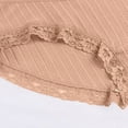 thumbnail image 7 of Ashirexll Maternity Underwear High Waist Plus Size Support Adjustable Soft Breathable Comfortable Solid Color Lace Pregnancy Maternity Underwear Cotton Khaki L, 7 of 7