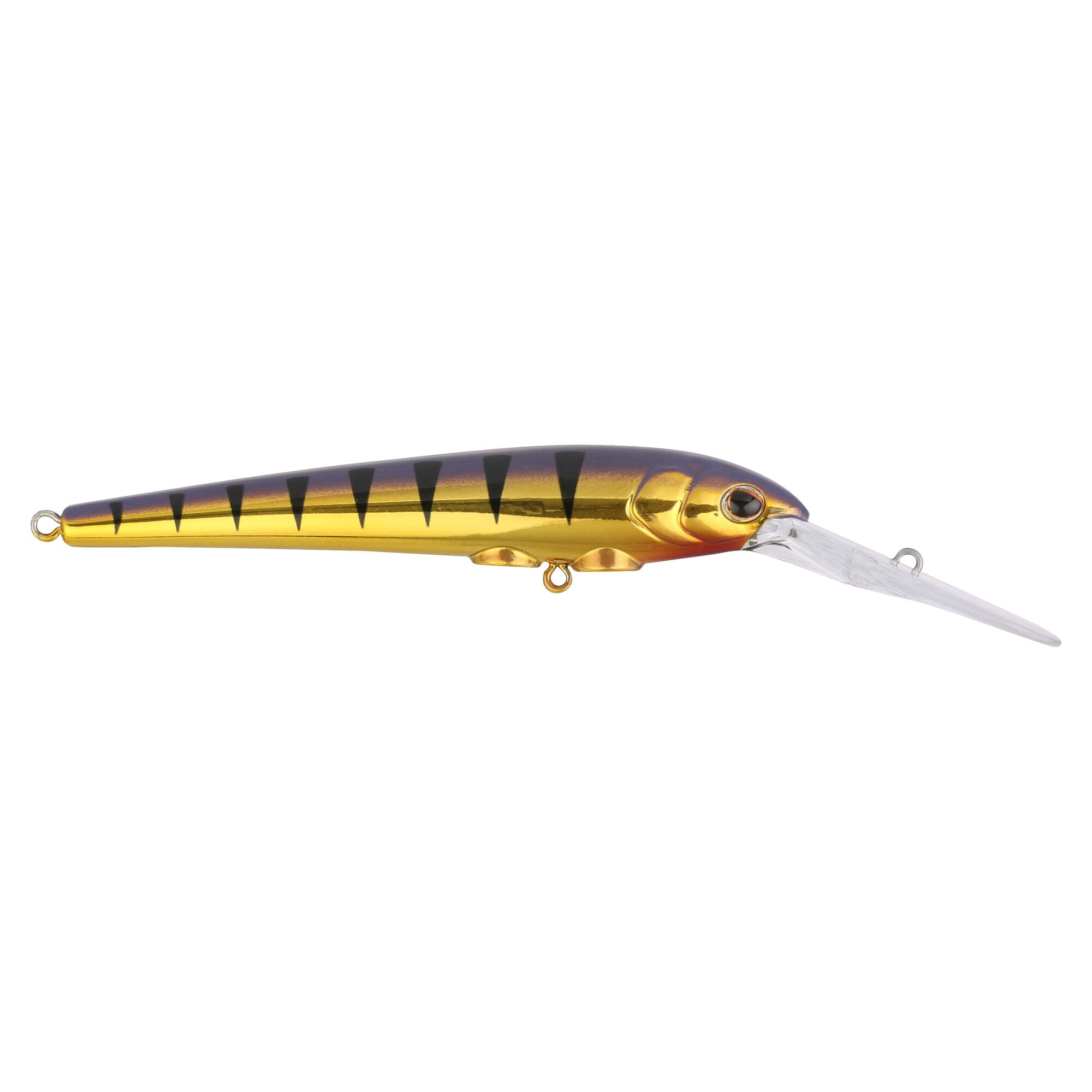 Berkley Deep Hit Stick, 4.25 in, Crankbaits, Purple Bengal (1 Count)