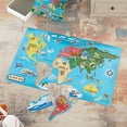 thumbnail image 3 of Mapa mundial de Floor Puzzle Melissa & Doug LCI446, 3 of 5