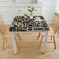 thumbnail image 3 of nygtbtfer Tablecloth , Red Yellow Green Table Cover for Party Picnic Dinner Decor, 3 of 7