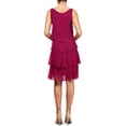 thumbnail image 2 of SLNY Womens Chiffon Sleeveless Cocktail Dress, 2 of 2