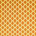 thumbnail image 1 of Ahgly Company Indoor Square Trellis Yellow Modern Area Rugs, 4' Square, 1 of 4