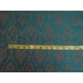 thumbnail image 2 of SILK BROCADE KINGFISHER GREEN  BROWNISH GOLD COLOR 44" WIDE BRO405[3], 2 of 3