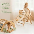 thumbnail image 3 of Goodevas Montessori Wooden Climbing Set 5 in 1 for Toddlers, 3 of 8