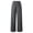 Gray#linen pants women, variant on Linen Pants Women Tall Wide Leg Lounge Boho Palazzo Pants Side Button Elastic Waist Flowy Beach Vacation Slacks Trousers Navy,XL