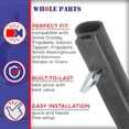 thumbnail image 5 of Whole Parts Range Oven Door Gasket with 12 Clips, Part# 316239700 - Replacement & Compatible with Some Crosley, Frigidaire, Gibson, Tappan, Frigidaire, White Westinghouse and Kenmore Ranges or Ovens, 5 of 6