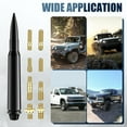 thumbnail image 7 of 50 Cal Black Bullet Antenna Fits For CAR CHEVY SILVERADO FORD F150 JEEP WRANGLER, 7 of 7
