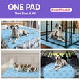 thumbnail image 6 of PETSWORLD Washable Reusable Dog Pee Pads (Pack of 24) – 34” x 36” Training Pads with Non-Slip Backing - Waterproof, Leakproof, Highly Absorbent Pet Pads for Puppies & Dogs, 6 of 7