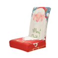 thumbnail image 2 of Funda navideña para silla de comedor, fundas para sillas, decoración navideña para vacaciones de invierno, funda protectora para asiento de silla de Papá Noel BLESIY Cubiertas de comedor, 2 of 8