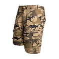 thumbnail image 2 of WREESH Men's Cargo Shorts Tactical Shorts Camouflage Shorts Casual Fashion Zipper Button Short Pants with Pockets Khaki, 2 of 4
