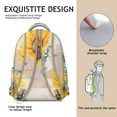thumbnail image 5 of Boho Sunflower Aesthetic Waterproof Backpack - Lightweight & Durable for Daily Commute, 5 of 6