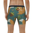 thumbnail image 2 of Mens Underwear Boxer Briefs - Knitted Woodland Squirrel Breathable Stretch Underwear for Men Compression Shorts Men, 2 of 5