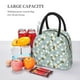 thumbnail image 5 of Balery Tulips Flowers Bolsa de Almuerzo para Mujeres, Caja de Almuerzo, Bolsa de Almuerzo Pequeña Impermeable, Tote de Almuerzo Reutilizable con Gran Capacidad, 5 of 6
