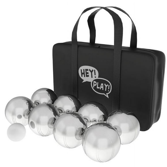 Hey Play 80-10606 Petanque Boules Set for Bocce