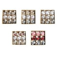 thumbnail image 3 of Cateissary Regalos pensados para la temporada navideña Suministros navideños Bolas navideñas Decoraciones Decoración del hogar Kits de decoración para fiestas B, 3 of 6