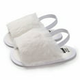 thumbnail image 2 of Douhoow Baby Girl Summer Sandals Soft Sole Solid Color Anti-Slip Shoes Plush Shoes, 2 of 4