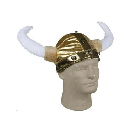 Viking Hat with Fake Fur