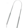 thumbnail image 4 of 3 Pcs Tongue Cleaner Tongue Scraper Stainless Steel U Shape Fresh Breath Care Scraper for Oral Care Reduce Bad Breath, 4 of 5