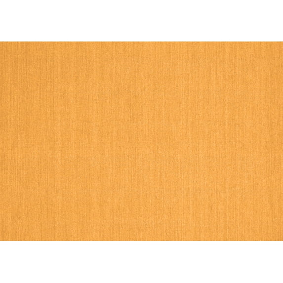 Ahgly Company Indoor Rectangle Solid Orange Modern Area Rugs, 8' x 12'