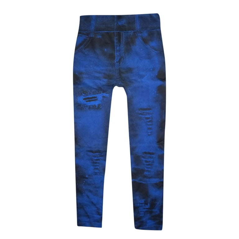 Buy Stretch Denim Leggings Pants online