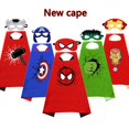 thumbnail image 2 of Capas y máscaras de superhéroe, disfraces de Cosplay, fiesta de cumpleaños, Navidad, Halloween, regalo para niños xuanjing  unisex, 2 of 2