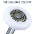 thumbnail image 4 of FUTUREORYY Roues de Remplacement pour Porte de Garage Rouleaux en Nylon Argent 1Pcs, 4 of 8