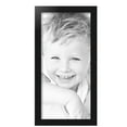 thumbnail image 2 of ArtToFrames 10" x 21" Black Steel Picture Frame, 10x21 inch Black MDF Poster Frame (WOM-4639), 5 Pack, 2 of 6