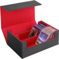 thumbnail image 1 of Trading Card Storage Box  Playing Card Deck Organizer for 72 Magnetic Card 2 Rows Compatible with MTG TCG Card Holder Gathering Box Sports Card Carrying Case for Baseball Play Card, 1 of 6