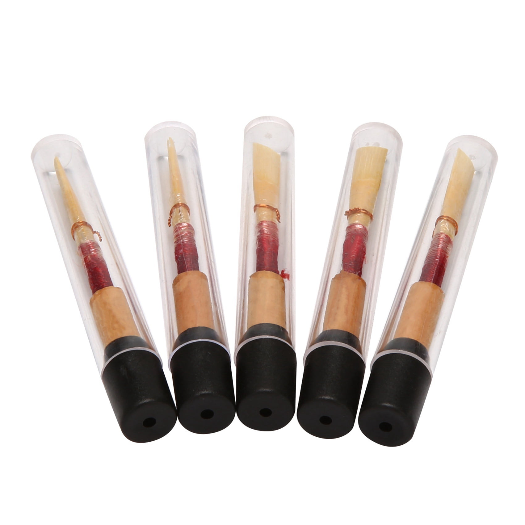 10Pcs Oboe Reeds, Strength Medium Soft Handmade Oboe Reeds with Red Cork