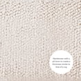 thumbnail image 5 of Feeney Upholstered Bench, Brown Frame with Off-White Handwoven Fabric, 5 of 12