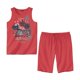 thumbnail image 1 of Atlas For Men - Set de Pijama Corto Tropical para Hombre (Terracota), 1 of 2