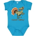 thumbnail image 3 of Inktastic Clever Turkey Thanksgiving Dinosaur Boys or Girls Baby Bodysuit, 3 of 5