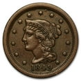 thumbnail image 1 of 1849 Large Cent XF, 1 of 2