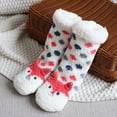 thumbnail image 2 of Fashion Socks For Children Baby Boy Girl Christmas Santa Deer Ankle Crew Socks With Grips Toddler Kids Unisex Lined Warm Thick Cotton Xmas Socks, 2 of 6