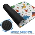 thumbnail image 6 of Long Mouse Pads for Desk,Dinosaur and Volcano Pattern Desk Mats on Top Of Desks, Desk Mouse Pad Extra Large with 3mm Non-Slip Base and Stitched Edge for Gaming,Office,Work,Home 35.4"x15.7", 6 of 6