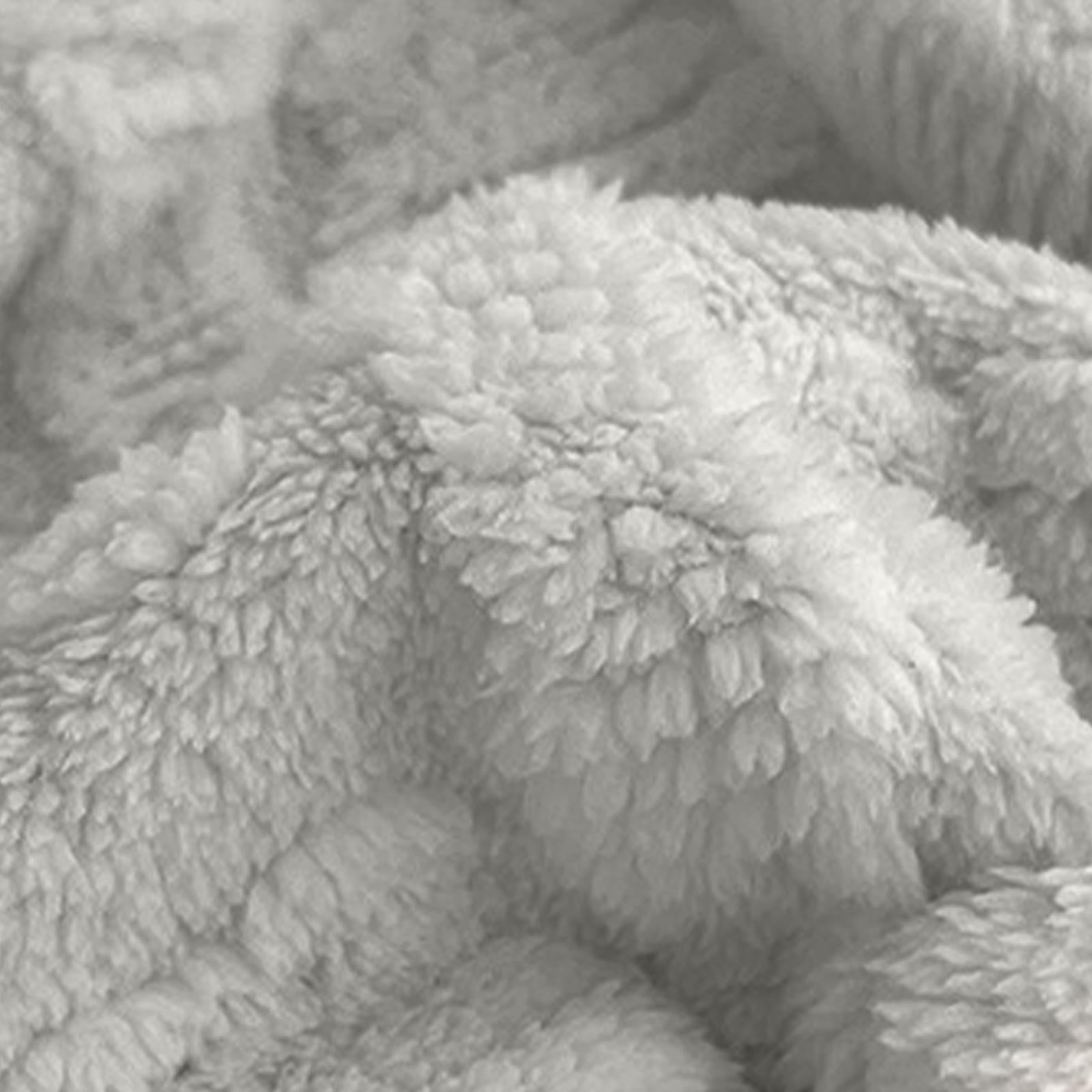 Milk-Wool Fitted Mattress Protector Thickened Winter Bed Cover, Anti-Static Milky Velvet Sheet with Jacquard Pattern – Snug Fit for 5-25cm Mattresses Fall/Winter Use