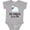 AC-Heather Grey, variant on Inktastic My Babcia Loves Me Boys or Girls Baby Bodysuit