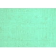 thumbnail image 1 of Ahgly Company Indoor Rectangle Oriental Turquoise Blue Traditional Area Rugs, 5' x 8', 1 of 4