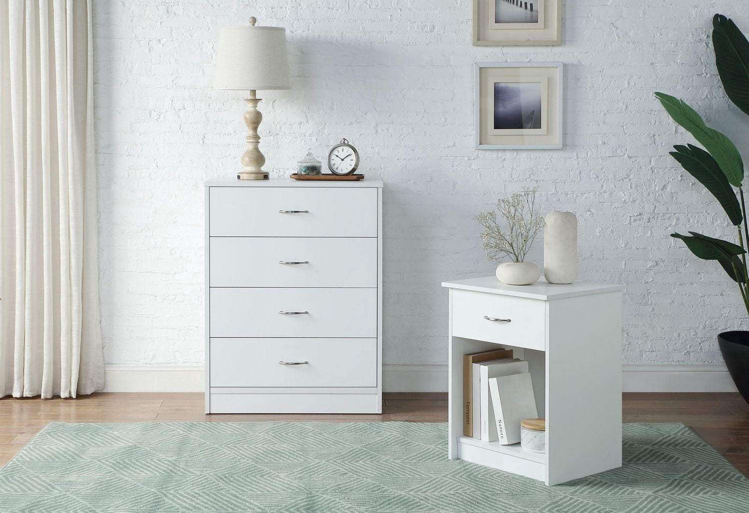 Mainstays Single Drawer Nightstand