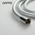 thumbnail image 4 of 1.5m PVC Bathroom Hand Held Replacement Flexible Shower Hose For Bidet sprayer Silver, 4 of 12