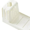 thumbnail image 2 of Soporte para esponja de fregadero, organizador de fregadero de cocina, soporte con ventosa para Blanco-1, 2 of 2