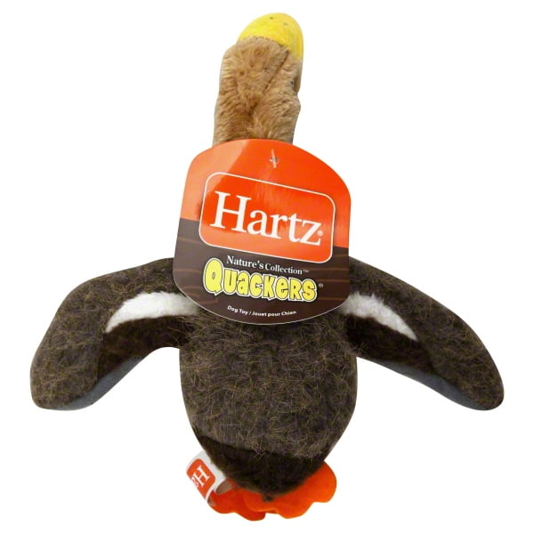 Hartz Nature's Collection Quackers Tiny Plush Dog Toy
