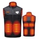 thumbnail image 2 of Xihbxyly Chaleco Calefactable para Hombre, Tecnología de Calefacción Inteligente, Diseño Ligero y Cómodo, Elegante Diseño En Gris con Bloques de Color, Ideal para Actividades Al Aire Libre En Inviern, 2 of 6