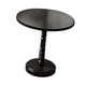 thumbnail image 4 of Mesa auxiliar, mesita de noche, redonda, ligera, ahorradora de espacio, versátil, minimalista. Negro, 4 of 9