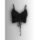 thumbnail image 3 of SET DE 3 BLUSAS DE TIRANTE MUJER ACANALADO STRETCH CON JARETA UNITALLA, 3 of 5