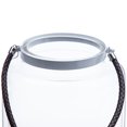 thumbnail image 5 of Northlight Glass Pillar Candle Lantern with Metal Frame - 17" - White, 5 of 7