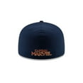 thumbnail image 5 of Captain Marvel Movie Logo Navy New Era 59Fifty Fitted Hat-8 Fitted, 5 of 5